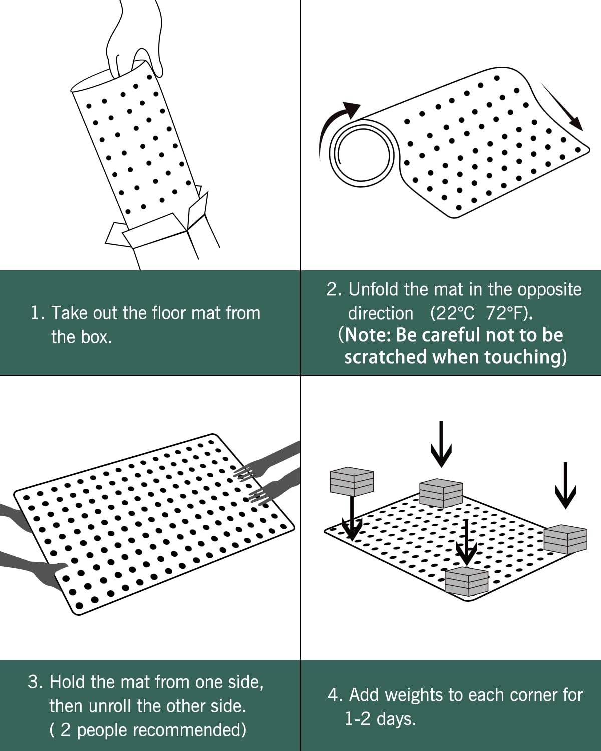 Desk Chair Mat for Carpet, 46"x 60" Anti-Slip Waterproof Plastic Rolling Chair Floor Mat for Home Office, Clear Heavy Duty Easy Glide Computer Chair Mat, Carpet Protector Mat for Office Chair