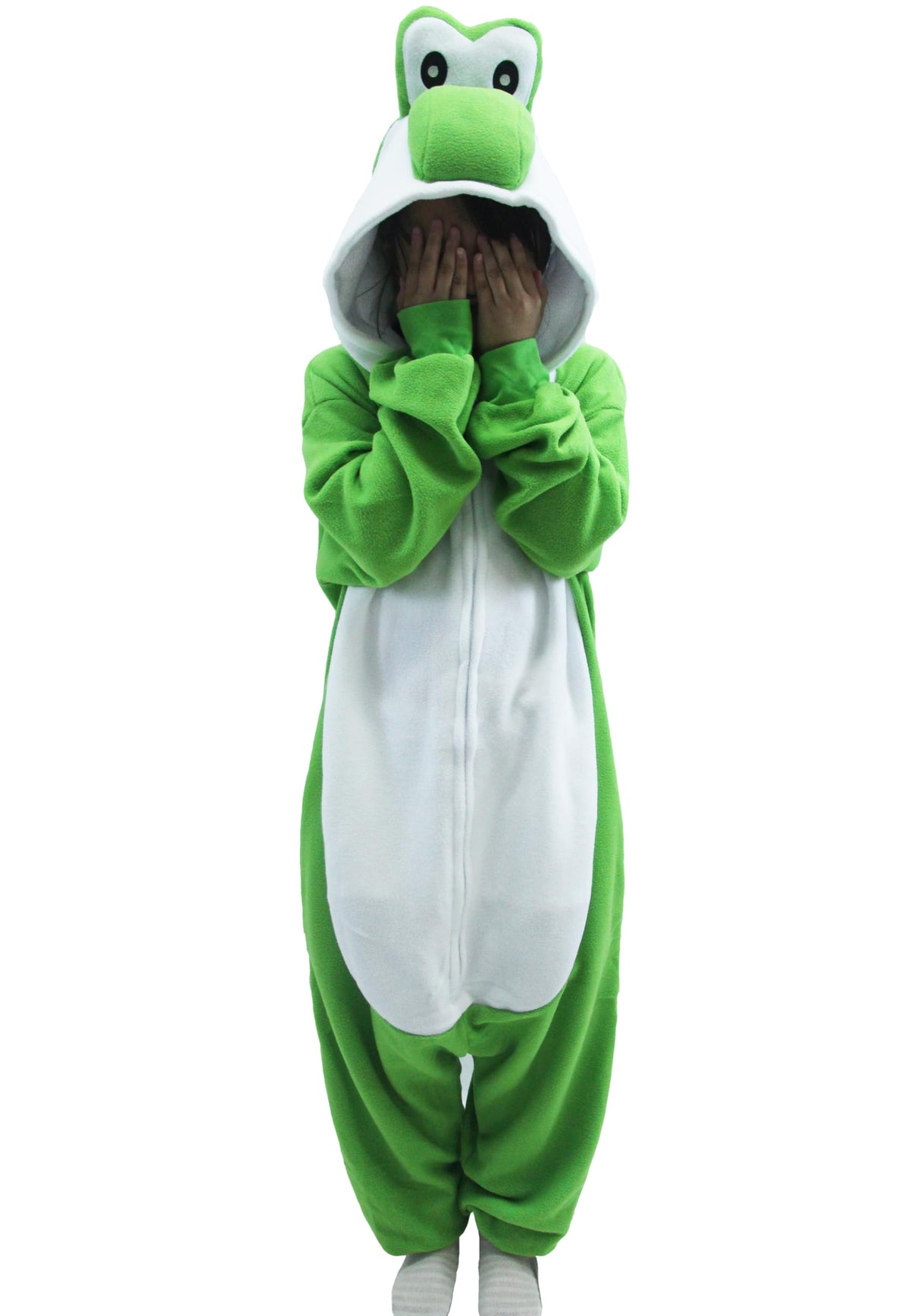 XXL Adult Unisex Green Yoshi Kigurumi Onesie Suit Halloween Christmas Anime Pajamas Yoshi Cosplay Costumes Disfraz Couple