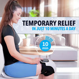 FORTHiQ Knee Massager Smart with Heat, Red Light and Massage Therapy, 3-in-1 Cordless, 2024 Updated Edition, FSA or HSA Eligible, Gifts for Grandma & Grandpa