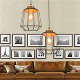 LED Dimmable Edison Light Bulbs 4W, 2200K-2400K Warm White (Amber Glass) ST64, E26 Base Pack of 6