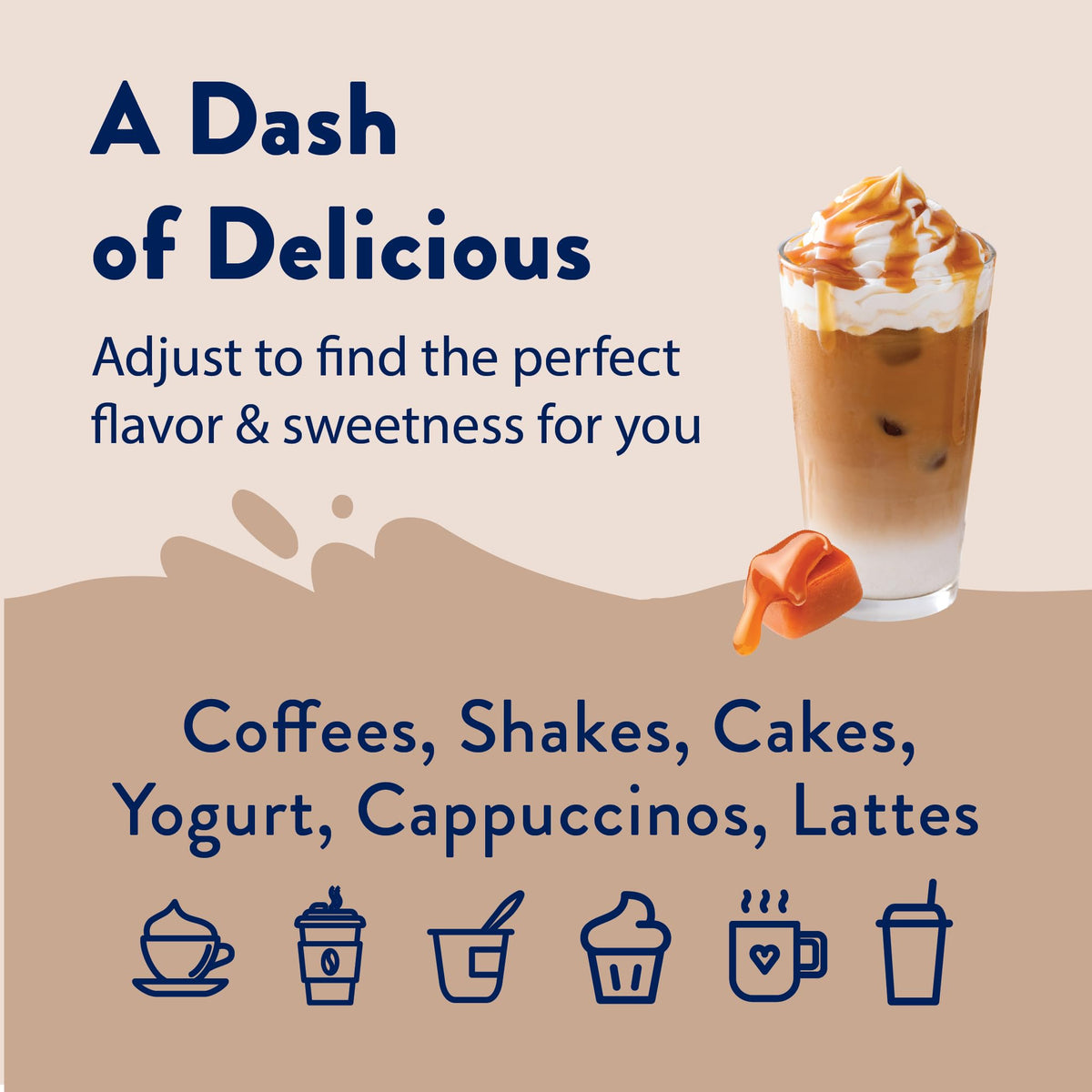 Jordan’s Skinny Mixes Sugar Free Coffee Syrup, Salted Caramel Coffee Flavoring Syrup, Zero Calorie Drink Mix, Lattes, Baking, Protein Shake or Cocktail, Dairy & Gluten Free, Kosher, 25.4 Fl Oz, 2 Pack