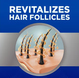 Kirkland Signature Hair Regrowth Treatment Minoxidil Foam for Men, 2.11 oz, 6 Count (6 Month Supply) - Exclusive 2 MicroFiber Cleaning Cloths and Comb Included, Clear