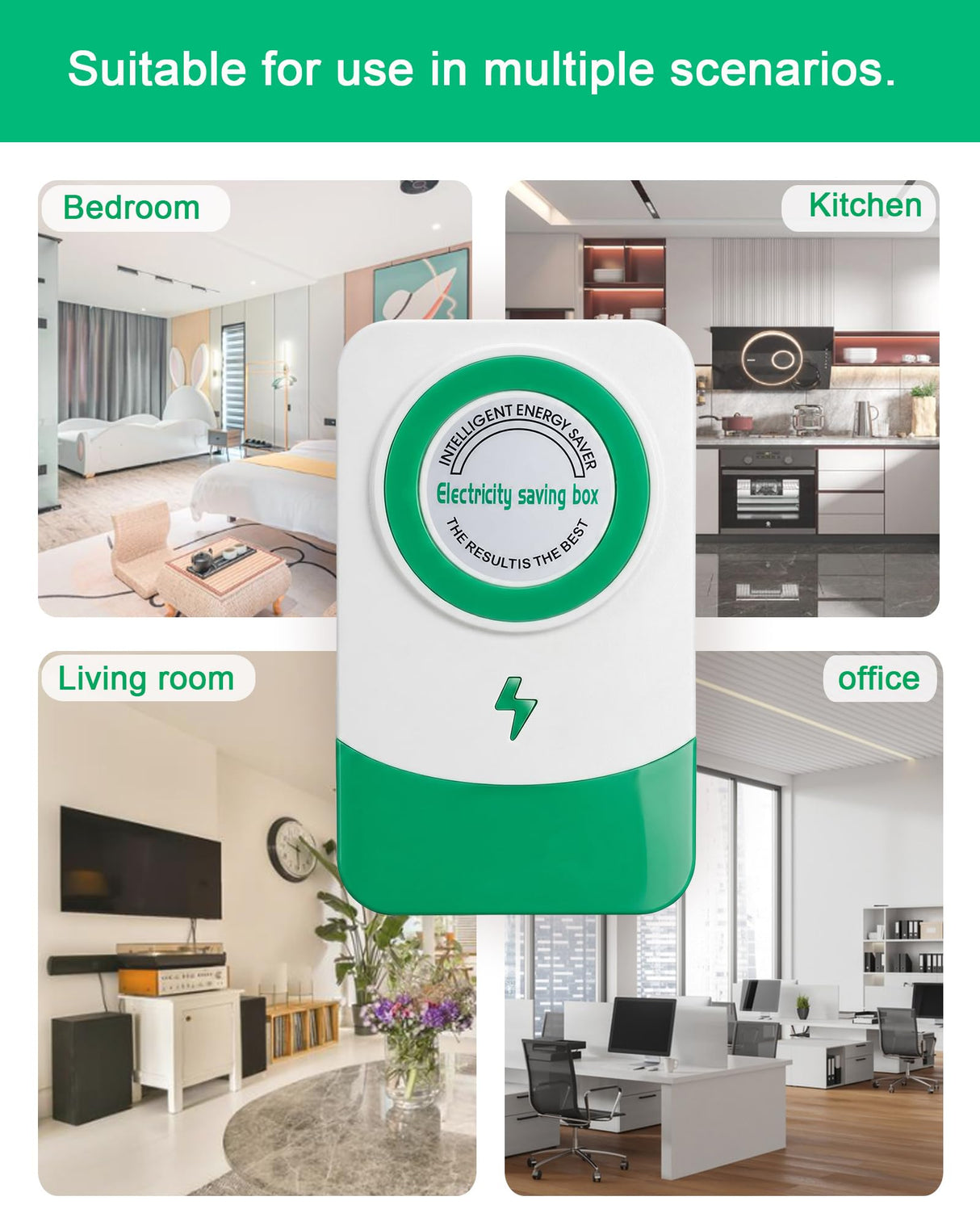 Stopwatt Smartplug in Power Box Device US Plug Pro 2026 Stop watt Power Factor for Home and Office 6 Pack (6 Packs)