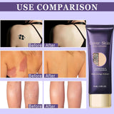 2 Pcs All Over Complexion Perfector,tattoo cover-up makeup waterproof, Transfer-Resistant Body Makeup, Body Coverage Perfector, Long Last Body Foundation