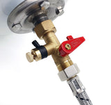 Expansion Vessel Hose 1 Metre Length 3/4″ Male to 3/4″ Female