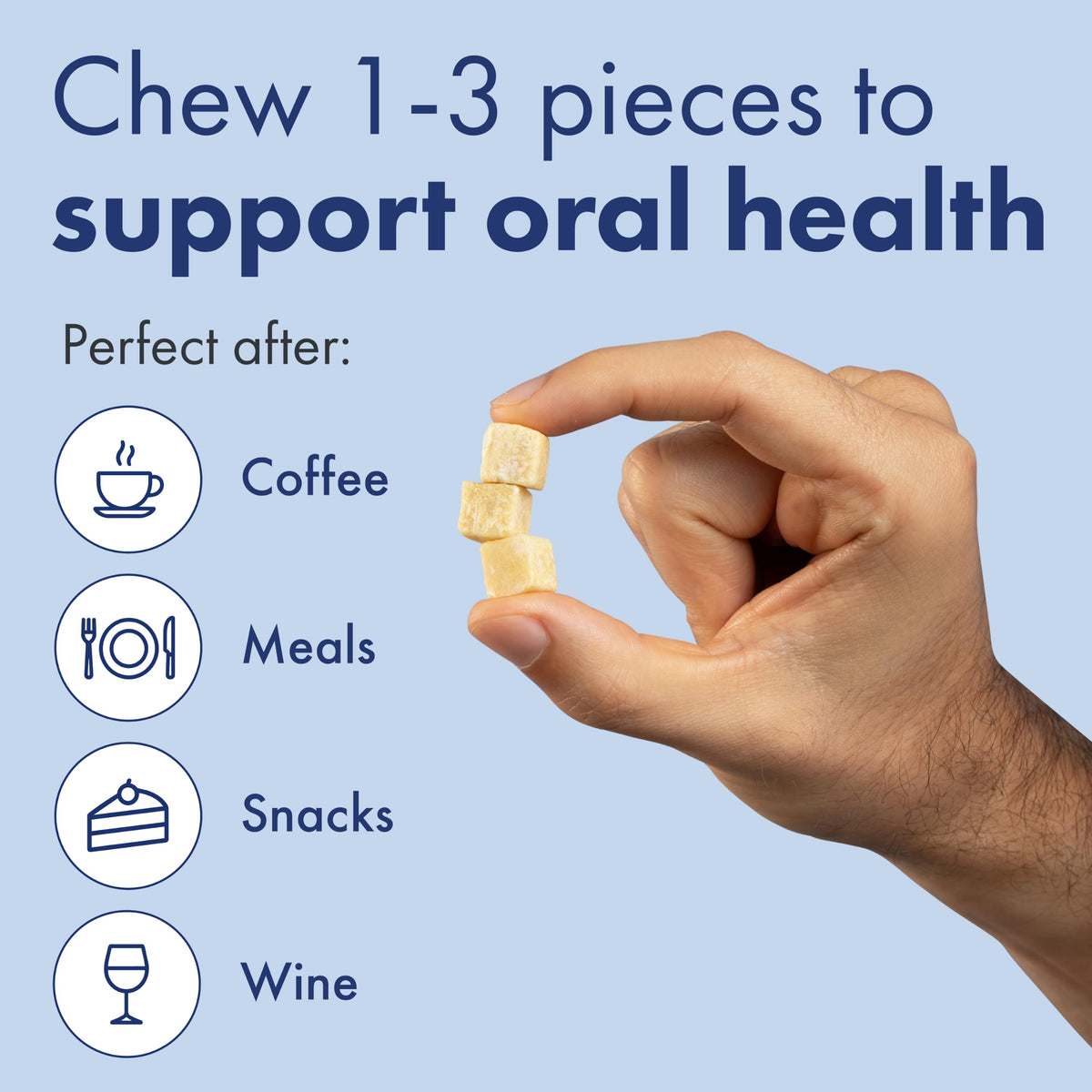 Larine co Remineralizing Gum, Sugar Free Hydroxyapatite and Xylitol Gum