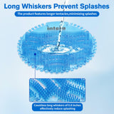 48 PACK Urinal Screen Deodorizer, 3D Wave Anti-Splash Odor Protection Urinal Cakes for Men Toilets, Long-Lasting Fresh Scents