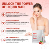 ZOROAHER 1000mg High-Potency NAD+ Liquid Supplement, Nicotinamide Riboside & Resveratrol with PQQ, Boosts Cellular Energy, Concentration& Healthy Aging - 1 Pc