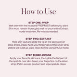 DERMAFLASH DERMAPORE+ Skin Care Device, Ultrasonic 2-in-1 Pore Extractor and Skincare Infuser, Blush