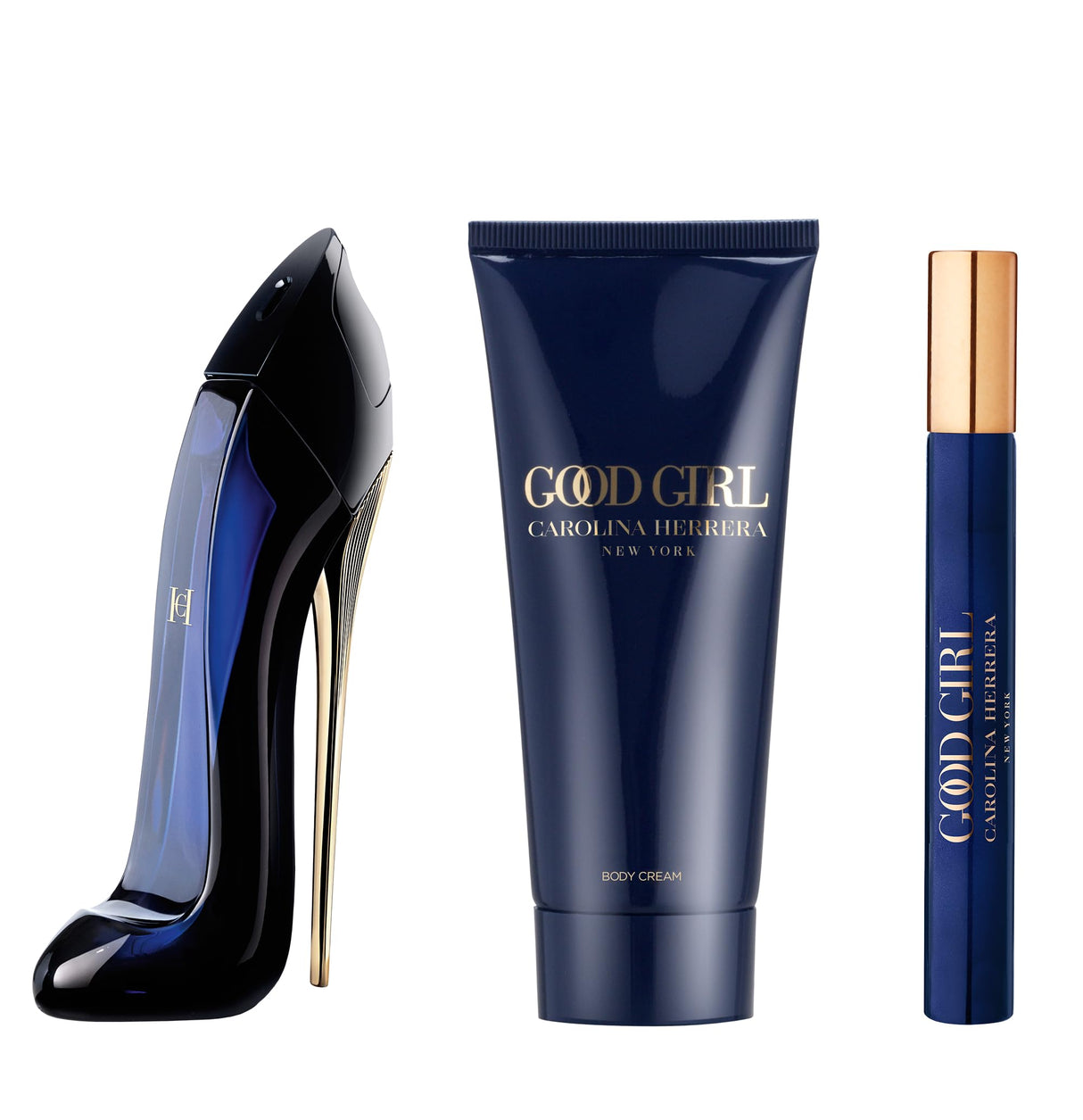 Carolina Herrera Good Girl Gift Set - Eau de Parfum (2.7 & 0.34 Fl Oz) + Body Lotion (3.4 Fl Oz)