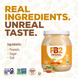 PB2 Original Powdered Peanut Butter - [32 Ounce Jar] 6g of Protein, 90% Less Fat, Certified Gluten Free, Only 60 Calories per Serving, Perfect for Protein Shakes, Smoothies, and Low-Carb, Keto Diets