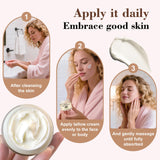 OCVWJKD Beef Tallow & Honey Balm, Beef Tallow for Skin, All-Natural Moisturizer Hydrates and Nourishes the Skin, Grass-Fed Beef Tallow & Raw Wild Honey Blend, Body & Face Moisturizer (6 Oz)