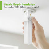 (4 Pack) 13 Watt Double Tube – 2 Pin (GX23-2) Base - 4100K CFL-Plug-in Replacement for Sylvania 21120/20708 - CF13DD/841/ECO - GE 97589 - F13DBX23/841/ECO - Philips 383133 PL-C13W/41/USA/ALTO.