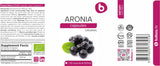 Organic Aronia Berry Capsules – Black Chokeberry Supplement with Natural Anthocyanins & Polyphenols – Supports Immune System – from Aronia Berries Powder – Non-GMO – 500mg, 90 Vegan Capsules