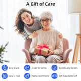 Automatic Blood Pressure Monitor: X8 Digital Blood Pressure Machine Upper arm for Home use with Adjustable BP Cuff(8.7-16.5") - Large Backlit Display (Black)