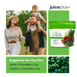 Juice Plus+ Vegetable Blend Soft Chews - Vegan Gummies with Nutrients from Broccoli, Parsley, Spinach, Beets and More - for All Ages - 120 Chewables