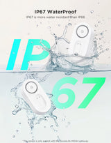 GoveeLife Water Leak Detector 5 Pack with 105dB Adjustable Alarm, Water Alarm with Dual Sets Sensor Probes Leaks and Floods. Suit for Home, Basement, and Kitchen(Cannot Connect to Wi-Fi Directly)