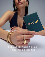 PAVOI Dainty Beaded Bracelet for Women, 14K Gold Plated, Yellow Gold, 6"+1"