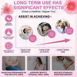 120 PCS Vital Vaginal Probiotics Source Feminine Gummies PH Balance for Women Feminine Balance Gummies Womens Vaginal Health Supplement