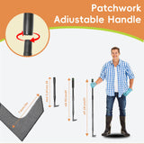 ABtool Weed Puller,Manual Crevice Cleaning Tool with 43.7" Long Handle,Gardening Weed Remover Tool for Sidewalk,Paver,Deck Boards,Garden,Patio
