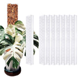 Haispring 8 Pack 17 Inch Plastic Moss Pole for Monstera