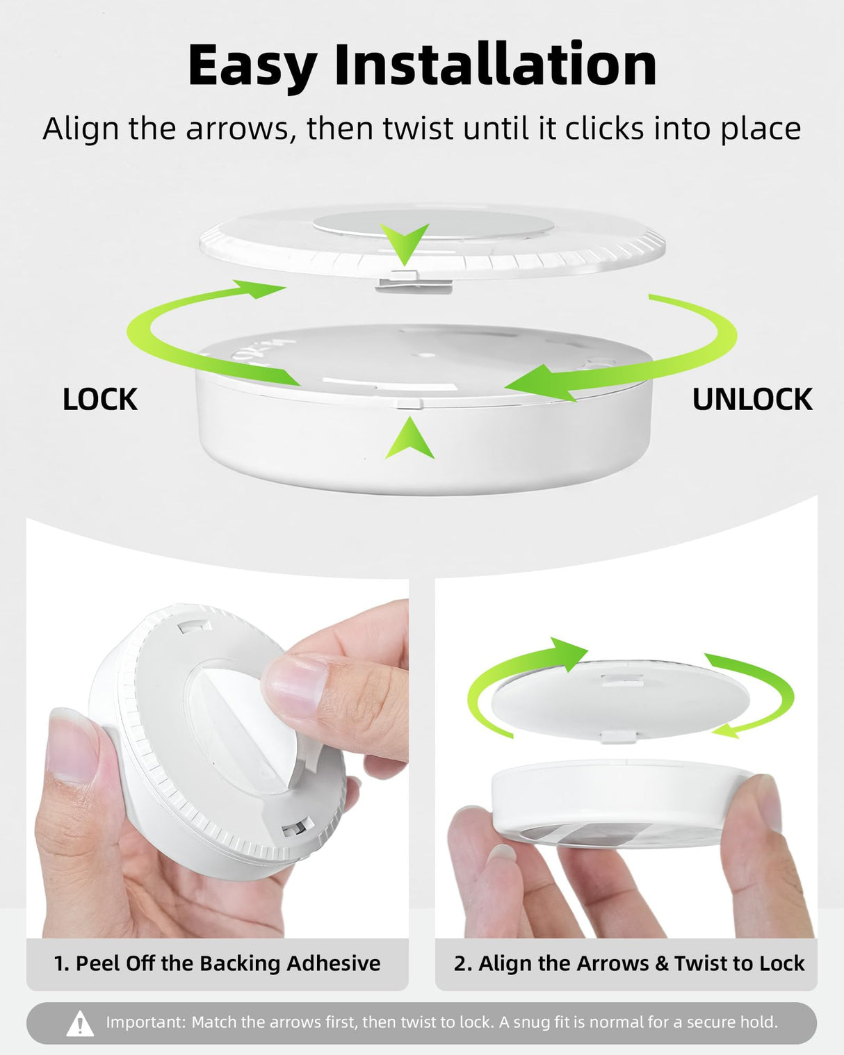 EZVALO LED Puck Lights, Rechargeable Stick On Tap Lights, Wireless Closet Light, 3 Color Temps, Under Cabinet Lights, 2.95'' Mini Touch Light, Ideal for Kitchen,Closet,Pantry,Shelves,Camper(6 Pack)
