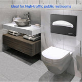 Toilet Seat Cover Dispenser Wall Mounted Stainless Steel Matte Black