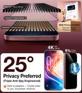 UltraGlass TOP 9H+ Armor for iPhone 18 Pro Max Privacy Screen Protector