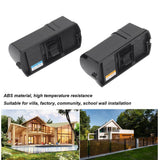 Active Infrared Sensor, 180° Horizontal Alignment High Temp Resistance AC12‑18V DC12‑24V Infrared Barrier Detector 50-700ms for School Factory