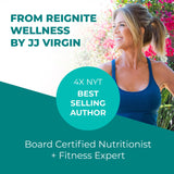 Reignite Wellness by JJ Virgin | SHEatine | Creatine HCL, Taurine & Magnesium Glycinate | 180 Capsules