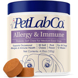 PetLab Co. Allergy & Immune Daily Probiotics for Dogs. Supports Yeast Production, Seasonal Allergies, Intermittent Itchiness, Gut & Digestive Health - 30 Chews - Available in Small, Medium, & Large