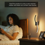 L LOHAS LED Night Light, 2 Pack Night Lights Plug into Wall, Modern Wall Sconces with Dusk to Dawn Sensor, Dimmable Wave Plug in Night Light, 3000K Soft White for Bedroom Living Room