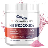 Nitric Oxide Supplement for Men - Extra Strength Nitric Oxide Booster Powder for Heart, Circulation, Blood Flow, Energy, Endurance - 10g Per Serving, 30 Servings