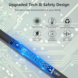 MEIRUBY 2 Pack Electric Candle Lighter, Christmas Stocking Stuffers Gifts for Women Mom Men Wife Sister, USB Arc Rechargeable Windproof Long Lighter for Candle BBQ Housewarming Birthday Gifts Idals