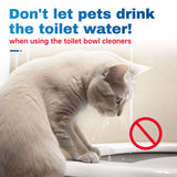 Vacplus Toilet Bowl Cleaner Tablets 30 PACK, Automatic Toilet Bowl Cleaners with Bleach for Deodorizing and Descaling, Bathroom Cleaner Against Tough Stains