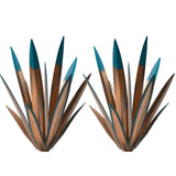VChymm 2pcs Metal Tequila Country Sculpture DIY Tequila Plant Home Decor Country Tequila Garden Ornament Indooutdoor Statuette Patio Lawn Patio Stake Decoration Gift to The Garden 12“