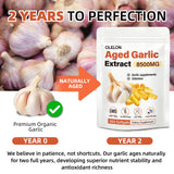 OLELON Aged Garlic Extract 350 Softgels - High Potency, Odorless, Non-GMO & Organic Garlic Supplement for Heart Health, Immune Support & Antioxidant Benefits