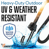VBEST Heavy Duty Bungee Cords with Hooks - 10 Piece 18 Inch Bungie Cords Set
