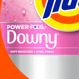 Tide Power PODs 2-in-1 Laundry Detergent Pacs with Downy Soft Boosters, Lasting Freshness with April Fresh Scent, HE Compatible, 45 Count, Tide Laundry Detergent