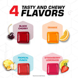 Clif Bloks - Energy Chews with Caffeine - Variety Pack - Non-GMO - Plant Based - Fast Fuel for Cycling and Running - Quick Carbohydrates and Electrolytes - 2.12 oz. Packets (8 Count)