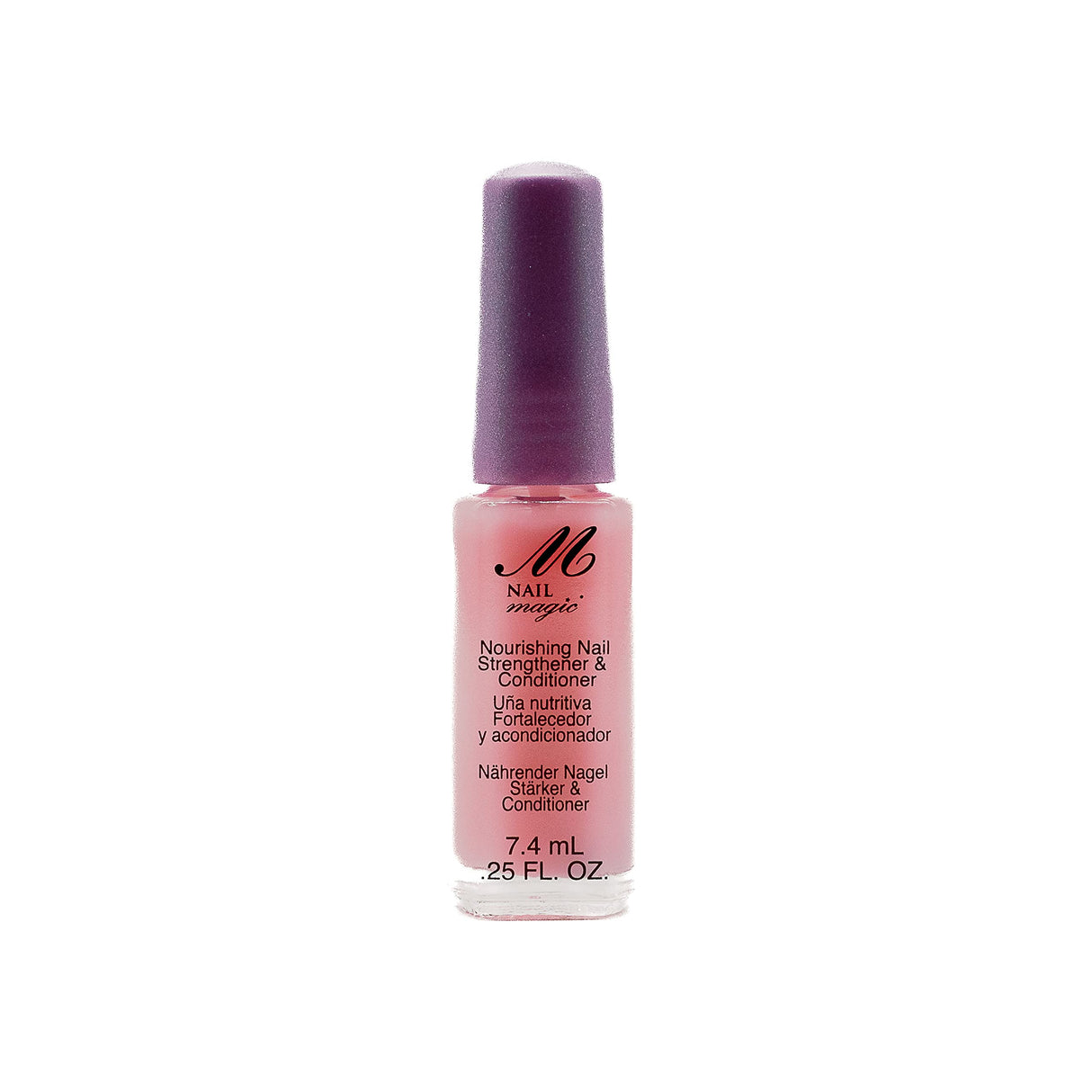 NAIL MAGIC Nourish - Nail Strengthener & Conditioner, Clear Nail Polish with Keratin for Thicker Nails and Nail Growth | Nourish, Strengthen and Hydrate Natural Finger Nails (7.4mL)