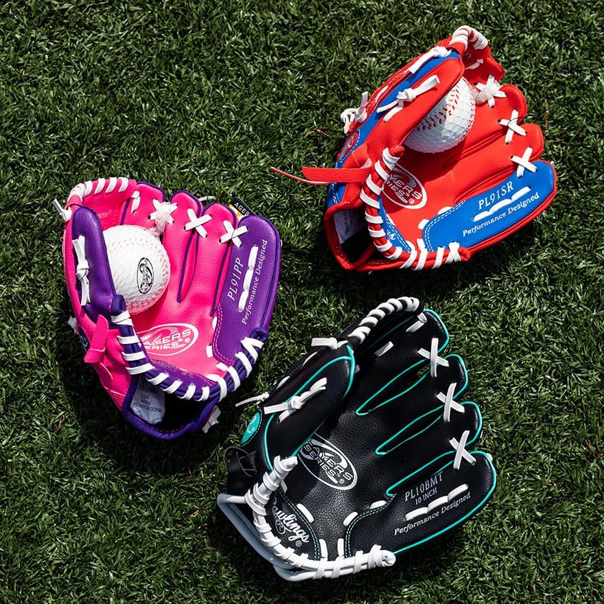 Rawlings | Players Series T-Ball & Youth Baseball Glove | Sizes 9" - 11.5" | Multiple Styles