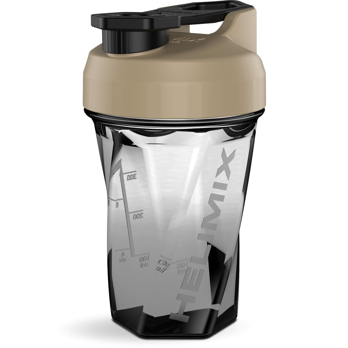 HELIMIX 1.5 Vortex Blender Shaker Bottle Holds Upto 20oz | No Blending Ball or Whisk | USA Made | Portable Pre Workout Whey Protein Drink Shaker Cup | Mixes Cocktails Smoothies Shakes | Top Rack Safe