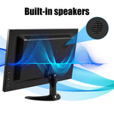 Jhcztrk 14 Inch Touchscreen Portable Monitor 1080P Touchscreen Display, 350cd/m², HDR, HDMI USB C, Built-in Speakers, VESA Compatible, Travelling Second Monitors for Laptops and Mobile Phones