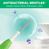 GUM Proxabrush Go-Betweens - Tight - Interdental Brushes - Soft Bristled Dental Picks for Plaque Removal Health - Safe for Braces & Dental Devices, 10 Count (Pack of 4)