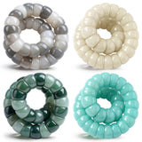Kingdder Fidget Bodhi Seed Bracelet Women Anxiety Bead Bracelet Meditation Healing Stretch Stress Relief Gift for Adult Men(4 Pcs,Classic Color)