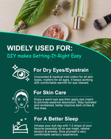 16 Packs Steam Eye Masks for Dry Eyes, Self Heating Warm Compress for Eyes Fatigue & Puffiness Relief, Disposable Heated Eye Mask Travel Essentials, Spa Relaxation Set for Women Christmas, Unscented