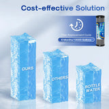 ICEPURE 1 Micron 2.5" x 10" Whole House CTO Carbon Sediment Water Filter Cartridge Compatible with DuPont WFPFC8002, WFPFC9001, SCWH-5, WHCF-WHWC, WHCF-WHWC, FXWTC, CBC-10, RO Unit, Pack of 3