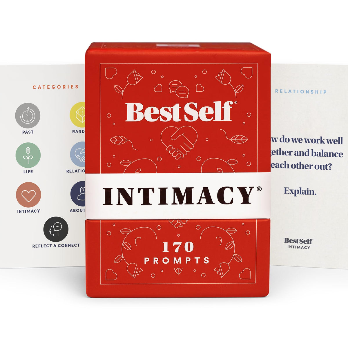 BestSelf Intimacy Deck – 170 Conversation Cards for Couples