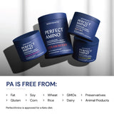 BodyHealth PerfectAmino Powder - BCAA and EAA Powder for Pre and Post Workout - Amino Acid Energy Drink for Men and Women to Support Lean Muscle and Recovery - Vanilla - 60 Servings